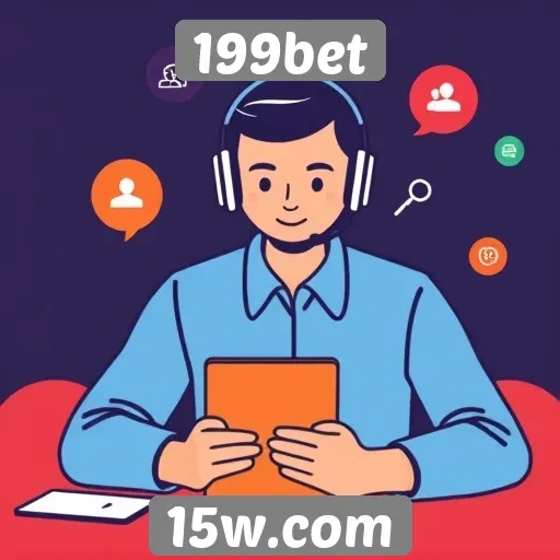 Funcionamento do suporte ao cliente do 199bet