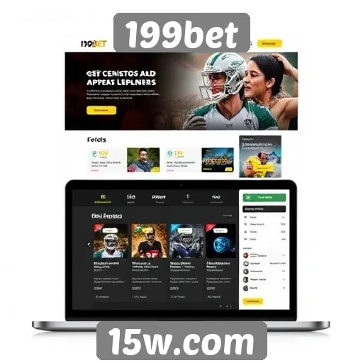 A evolução do design do site 199bet