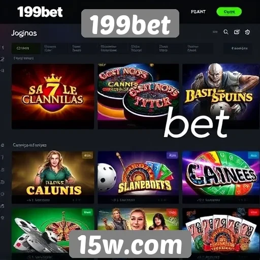 Variantes de jogos disponíveis na plataforma 199bet