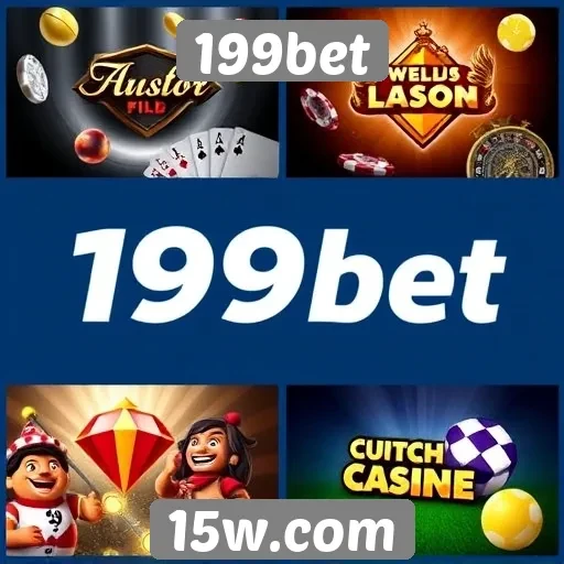 Opcões de jogos disponíveis no 199bet