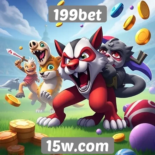 Variedade de jogos disponíveis na plataforma 199bet